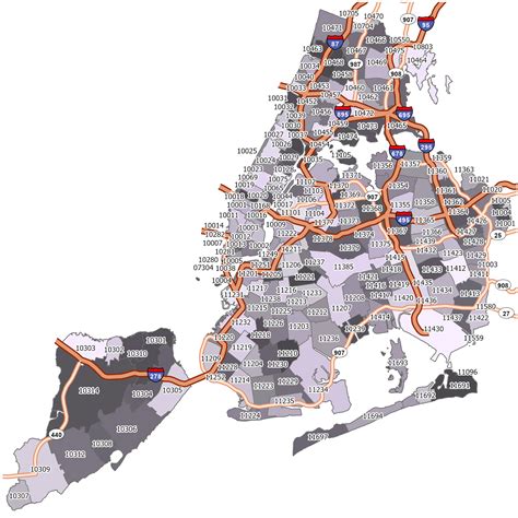 NEW YORK CITY, New York ZIP Codes .